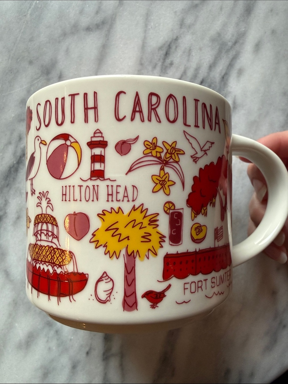 NWOT Starbucks South Carolina Mug | Been There Series